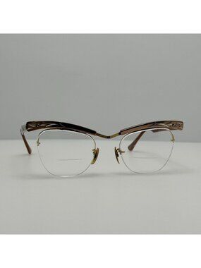 Bausch & Lomb B&L 4 1/4 5 1/2 Vintage 12KGF Eyeglasses Eye Glasses Frames 20-46